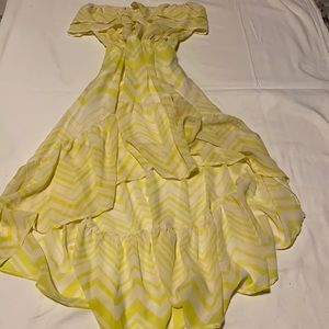 Yellow Maxi Sundress M